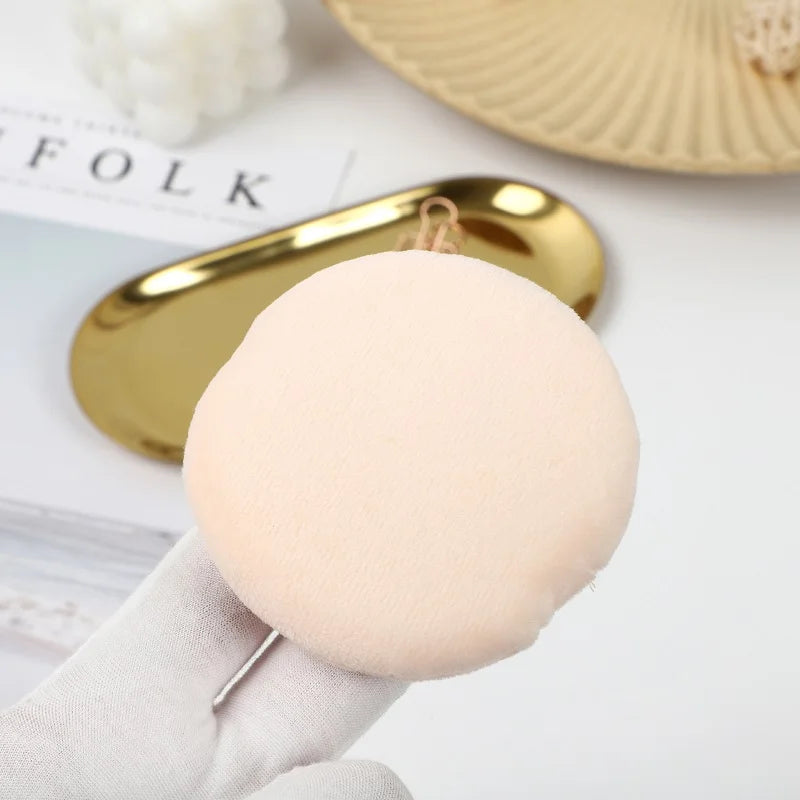 10pcs Professional Round Shape Facial Face Body Powder Foundation Puff Portable Soft Cosmetic Puff Makeup Foundation Sponge Lot