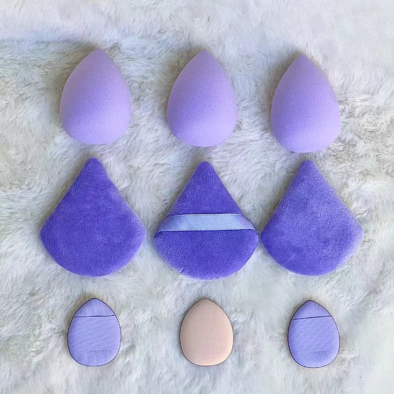 1/12pc Makeup Sponge Beauty Egg Soft Cosmetic Puff Foundation Sponges Powder Puff Women Make Up Accessories Beauty Tools