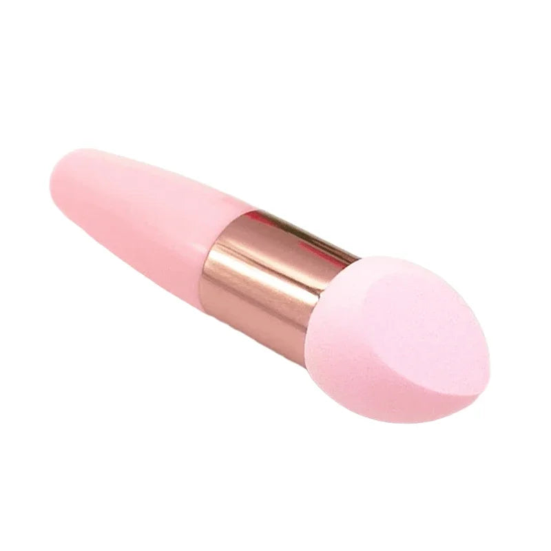 1PC Mushroom Head Makeup Brushes Women Make Up Beauty Foundation Sponge Powder Puff With Handle Smooth Shaped Cosmetic Tool