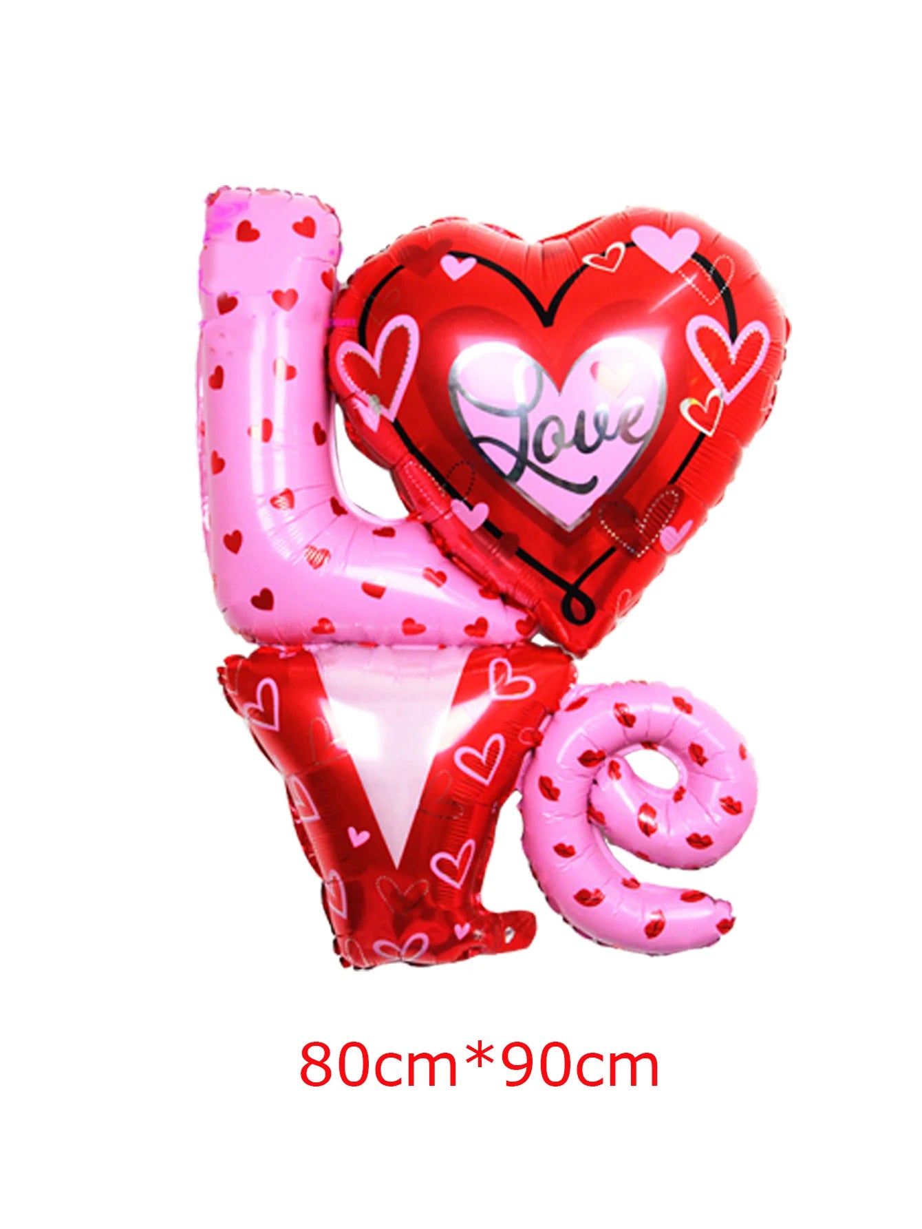 1pc Base Stand Happy Valentine's Day Heart to Heart Balloons Love Heart Bear Balloon wedding Valentine's Day Decorations