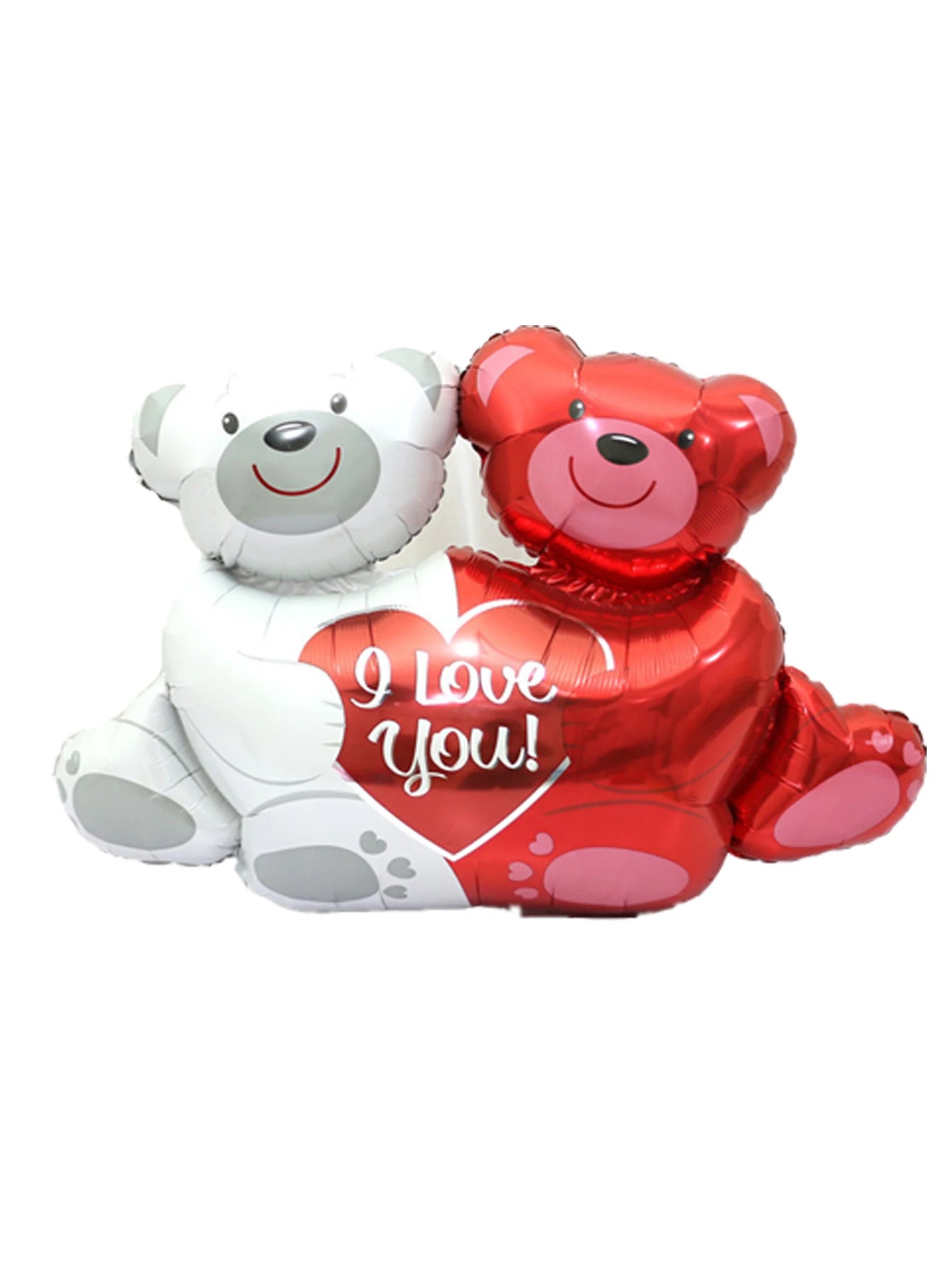 1pc Base Stand Happy Valentine's Day Heart to Heart Balloons Love Heart Bear Balloon wedding Valentine's Day Decorations