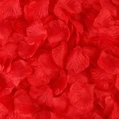 1000/2000Pcs Artificial Fake Rose Petals For Valentines Day Wedding Party Romantic Decoration