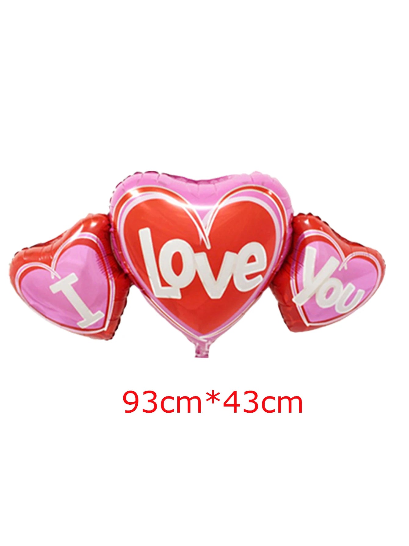 1pc Base Stand Happy Valentine's Day Heart to Heart Balloons Love Heart Bear Balloon wedding Valentine's Day Decorations