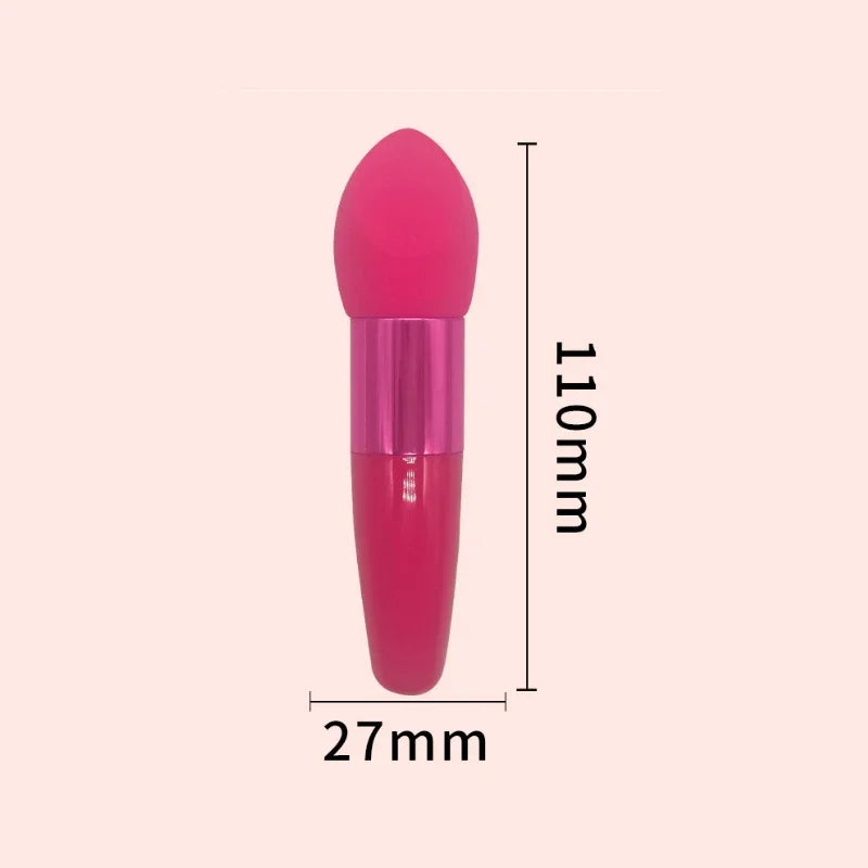 1PC Mushroom Head Makeup Brushes Women Make Up Beauty Foundation Sponge Powder Puff With Handle Smooth Shaped Cosmetic Tool