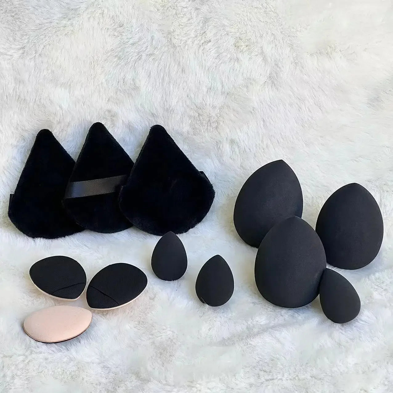 1/12pc Makeup Sponge Beauty Egg Soft Cosmetic Puff Foundation Sponges Powder Puff Women Make Up Accessories Beauty Tools